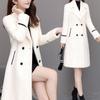 Plush Coat for Women Mid Length Autumn and Winter New Korean Version Thick Woolen Coat