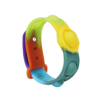 Bracelet Silicone Fidget Wristband Adjustable Stress Relieve Push Pop Band Toy