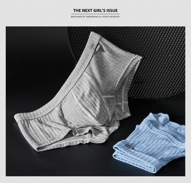 GTOPX Men's Low-Rise U-Pouch Breathable Boxer Briefs