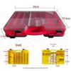 Double-Layer Handheld Lure Storage Box for Jigs and Vibs