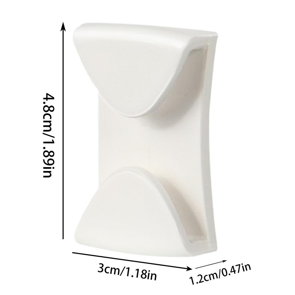 2Pcs Ski Goggle Clips Drop-proof Goggle Grip Clips Durable Goggle Clips Sports Multi-functional Belt Buckles Ski Accessories белый