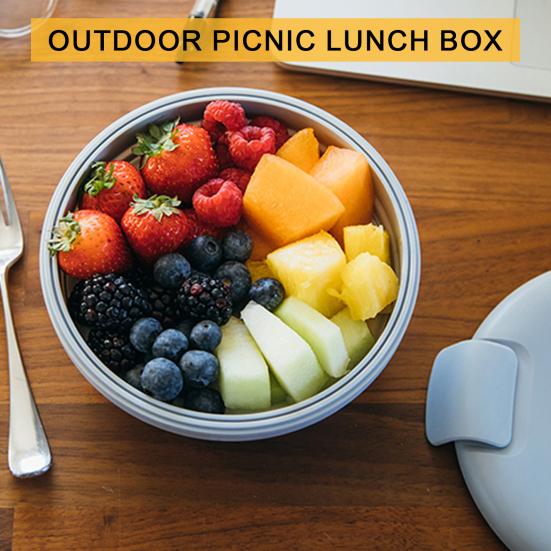 

Складной ланч-бокс, 1100 мл, большой емкости, герметичный, без BPA, силиконовый, портативный, для пикника, бенто, контейнер для еды, кухонные принадлежности