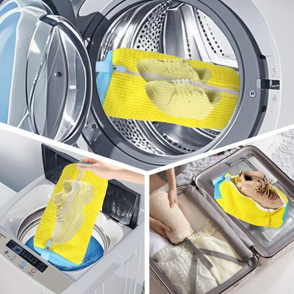 Shoe Washing Machine Bag: Shoe Bag for Washing Machine - Reusable Shoe Cleaning Bag for Sneaker Tennis Shoes Unstain