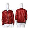 Men's Plus Size Sequin Dancewear Zip Cardigan Jacket - Bestseller
