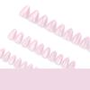 Flashing Pure Color Cat Eye Short Almond Press-On Nails – Popular Removable Nail Tips