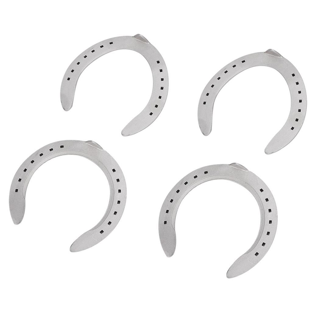 4Pcs Type 4 /Type 5 /Type 6 Aluminium Alloy Horseshoe Kit Horse Riding Tool Equipment Accessories For horseshoe palms