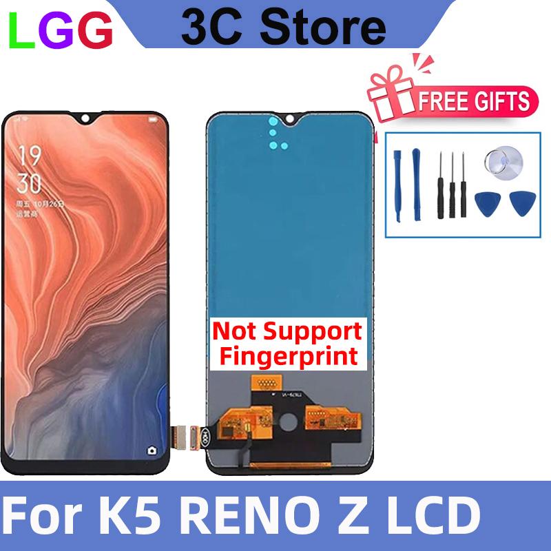 

LCD Display for OPPO K5 / Reno Z / Realme XT / Realme X2 Touch Screen Digitizer Assembly Replacement Parts 4K HD