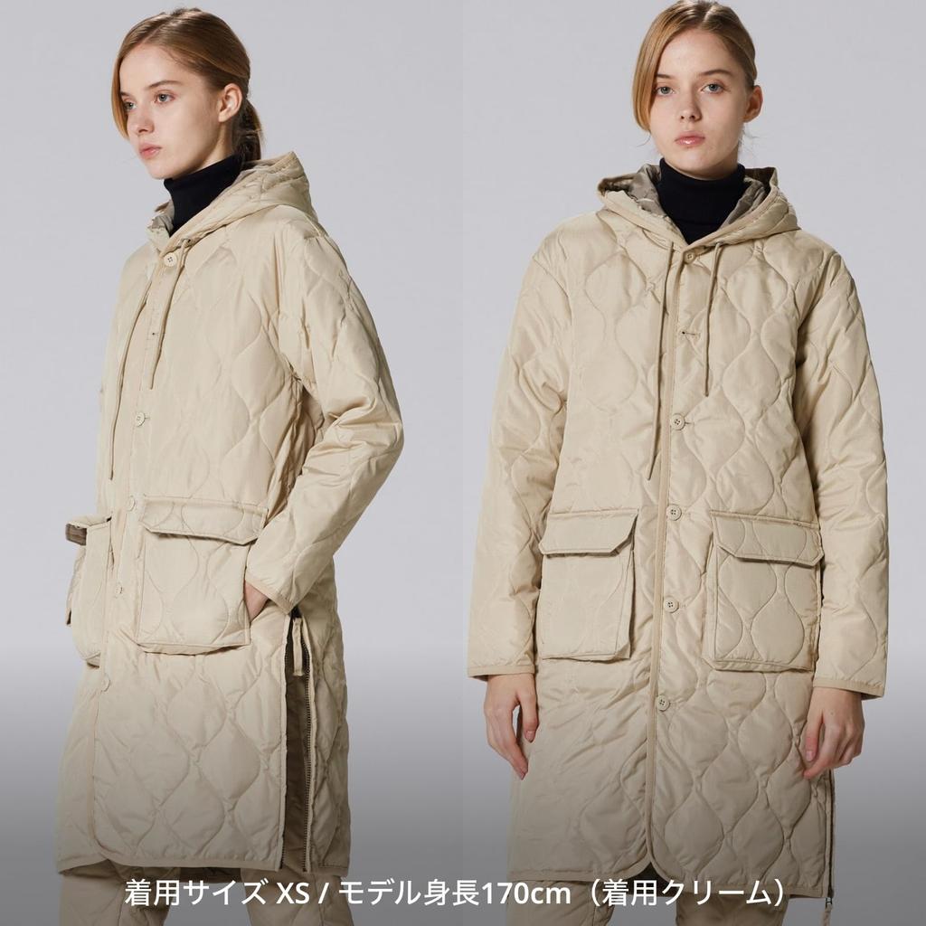 Taion Unisex Military Hooded Down Coat 106BML-LONG