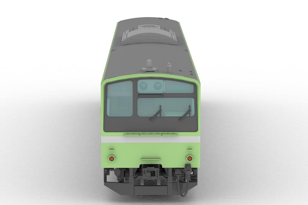 Plum 180 JR West 201 Series DC Vlak 30N Vylepšený Vůz Osaka Higashi LineYamatoji Line Kuha 201Kuha 200 Sada Displej Model Nenabarvená Plastová Stavebnice PP201