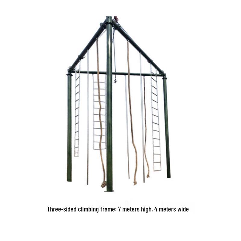 Lesh Outdoor Three-Sided Multi-Sport Climbing Frame