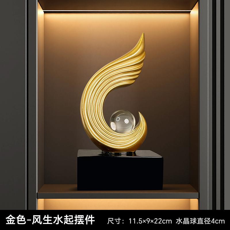

Creative Crystal Resin Ornaments Wine Cabinet Decorations Living Room Home TV Cabinet Luxury Home Decoration Accessories золотой