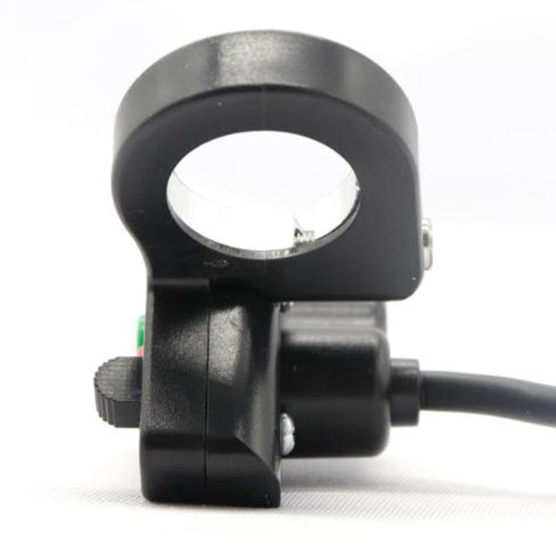 7/8" Motorcycle Handlebar Start Horn Light Push Button