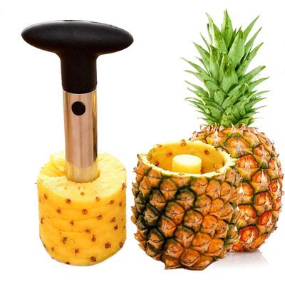 Gadget per sbucciare la frutta, affettare l'ananas in acciaio inossidabile