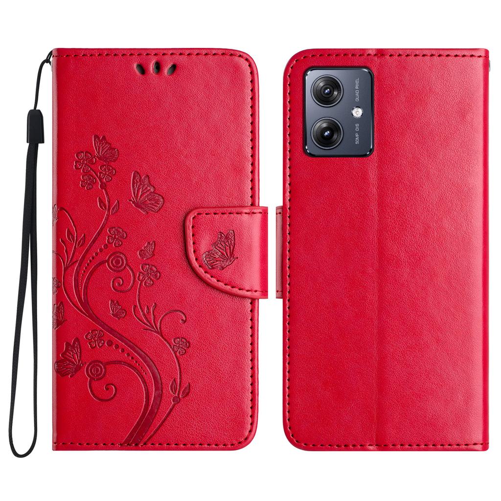 For Samsung Galaxy A06 4G Case Imprinted Mini Butterfly Leather Wallet Phone Cover