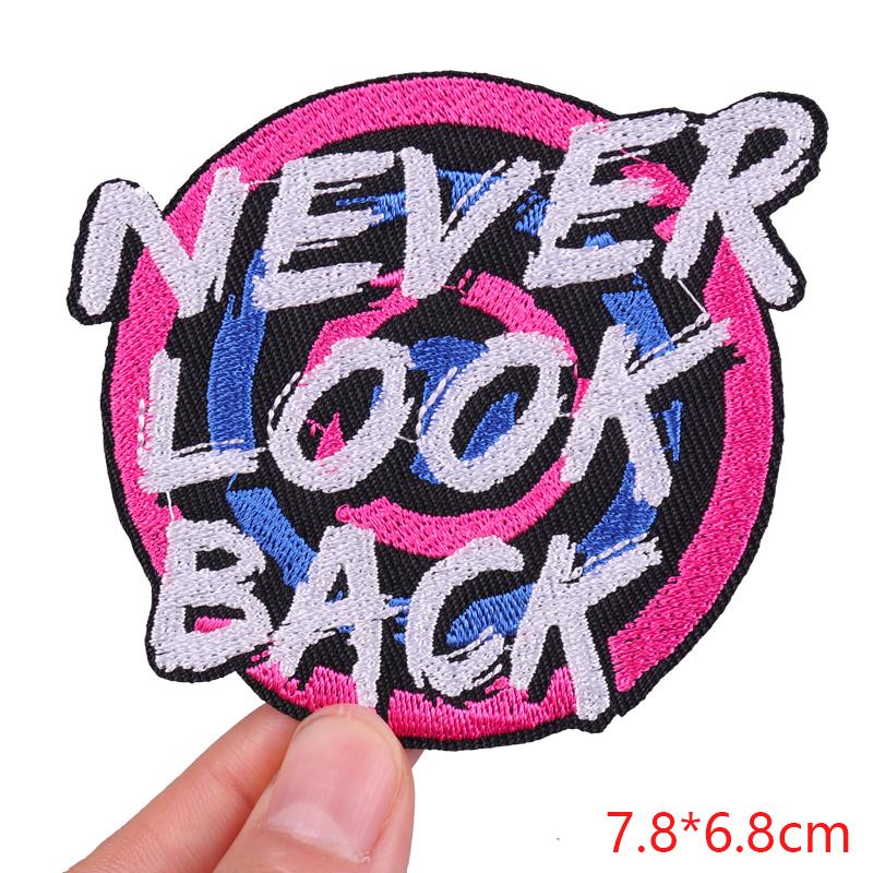 Jackets Diy Cartoon Patch Letter Embroidery Patch Iron On Patches For Clothing Thermoadhesive Patches On Clothes Sew Stickers