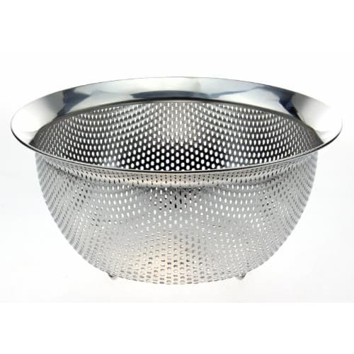 Pearl Metal Simple Wear Stainless Steel Perforated Colander, 21cm, HW-7353