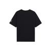Li Ning Wade Collection T Shirts Unisex Black Crew Neck Moderate Straight Fit AHSS443-3