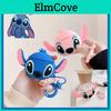 Cute Cartoon Stitch Airpods Pro2 Case Soft Silicone Protective Cover For Apple Bluetooth Earphones Adorable Shell For Women