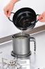 Wahei Freiz Cookware 18cm Tempura Pan Wooden Handle Fryer IH Set, & Set, Compatible, Iron, SM-9548