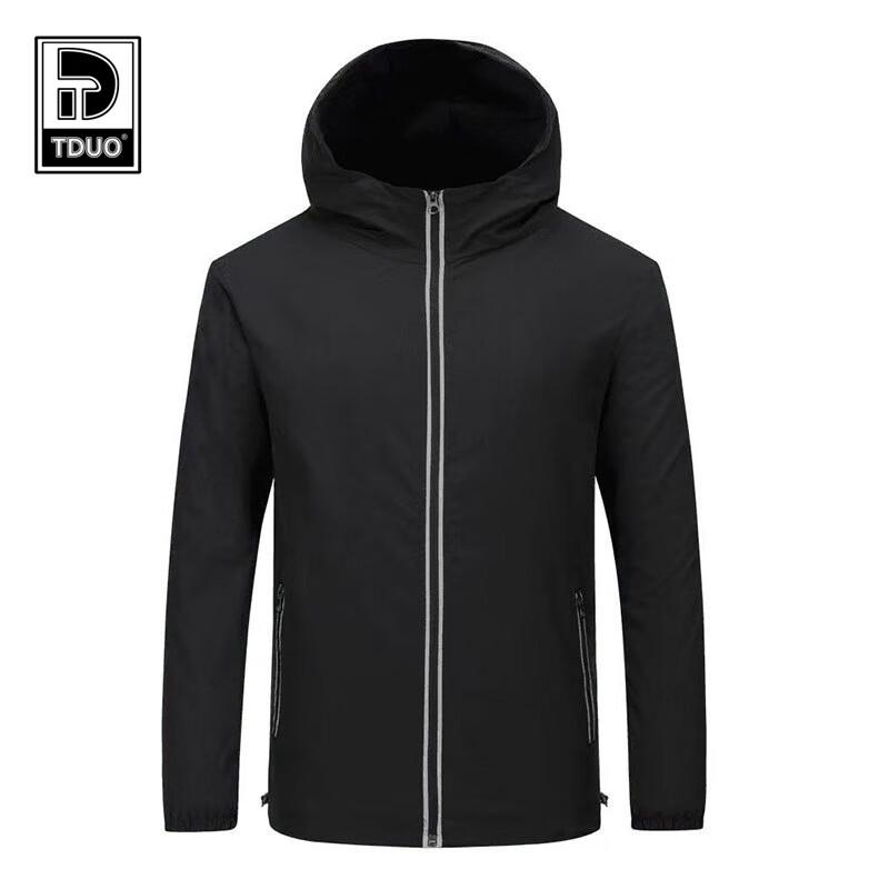 Tduo Unisex Hooded Jacket Windbreaker K4
