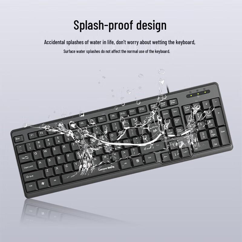 Lenovo KL21 Wired USB Office Keyboard