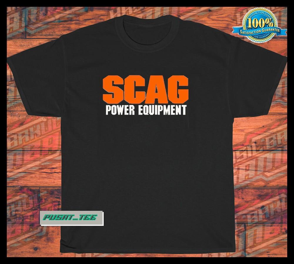 New SCAG POWER EQUIPMENT logo american funny t shirt SIZE S-5XL Unisex T-Shirt XXXXL
