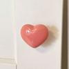 4pcs Heart Shape Toilet Presser Love Toilet Press Button Bathroom Water Tank Buttons Push Switch Bathing Room Decor Nail Protect