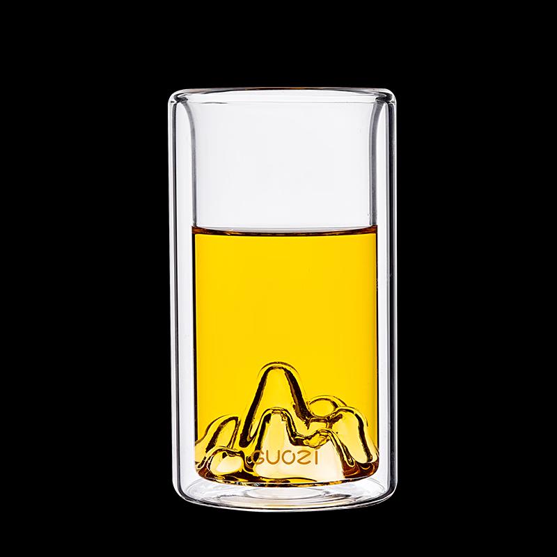 Goz Double-Layer Glass Mug