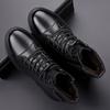 Martin Boots Men's Winter Velvet Cotton Shoes High-top Men's Leather Boots Leather Soft Leather Cotton Leather Shoes Warm Snow Boots