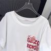 Women's Plus Size Loose-Fit Mid-Length Short-Sleeved Round Neck T-Shirt (660)