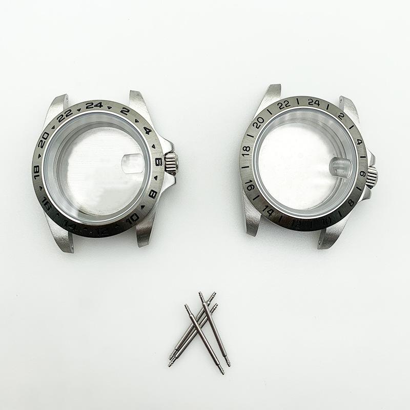 Modified EXP39MM Stainless Steel Submariner Case with Sapphire Cyclops for NH35/36 Movement