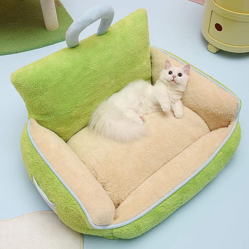 Winter Removable and Washable Pet Sofa Nest Warm Dog Nest Small Dog Teddy Pet Nest