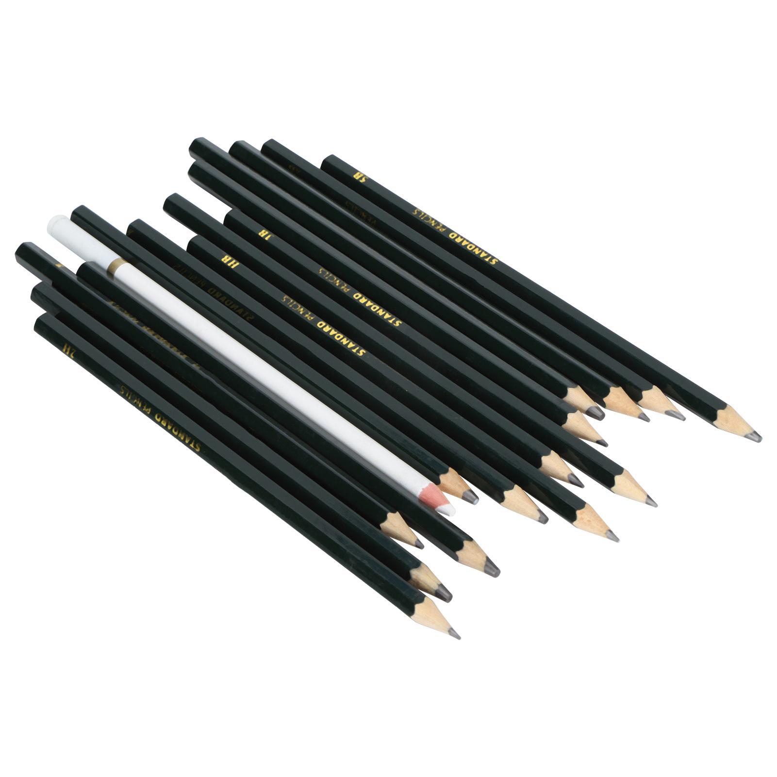 

Набор из 15 штук карандашей для эскизов, карандаши для рисования в коробке, художественные угольные карандаши для любителей живописи, студентов художественных учебных заведений