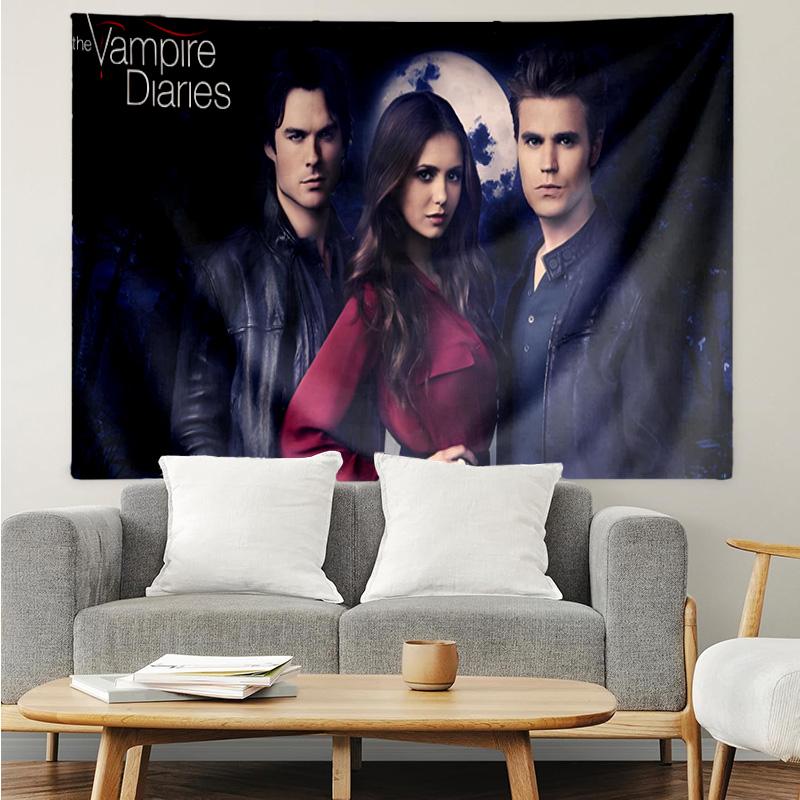 1PC Vampire Movies K-pop Music Group Tapestry Accessories for Bedroom,Livingroom, Dormitory Room Wall Decor Fan Birthday Gifts
