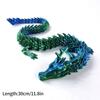 3D Printed Dragon Desk Accessorie Office Accessorie 3D Printed Snake Octopus Ornament Birthday Holiday Gifts Room Decor