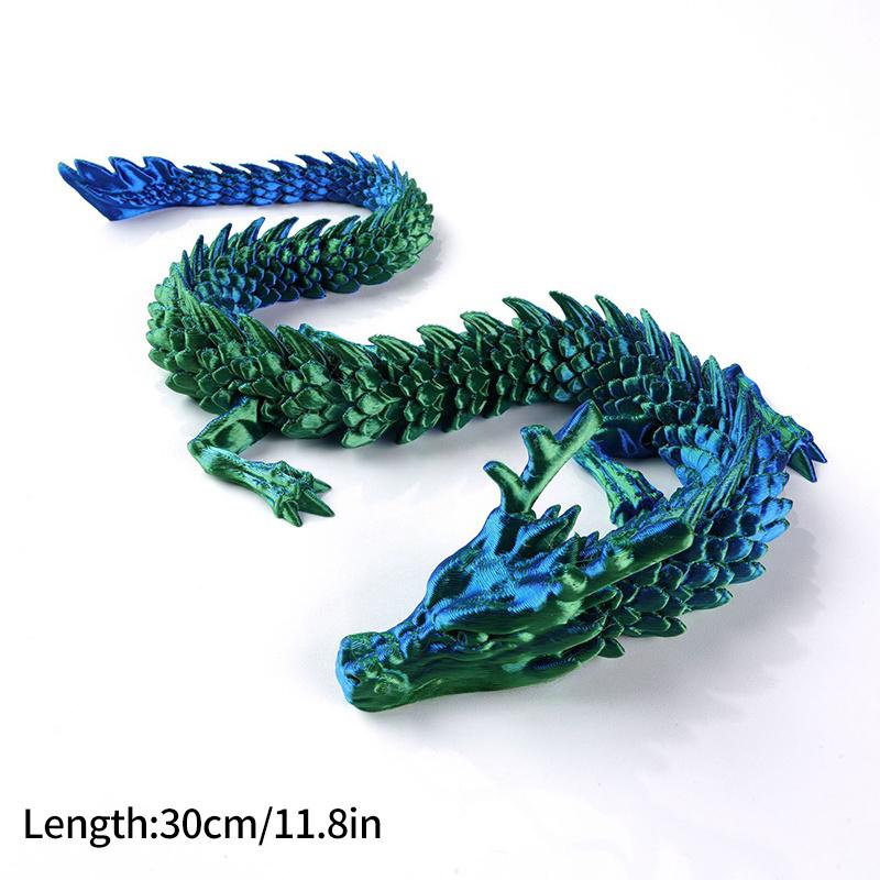 3D Printed Dragon Desk Accessorie Office Accessorie 3D Printed Snake Octopus Ornament Birthday Holiday Gifts Room Decor
