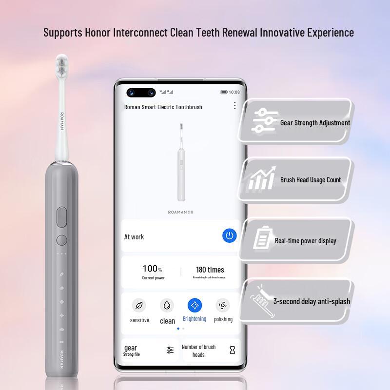ROAMAN F1PRO 15-Mode Sonic Electric Toothbrush
