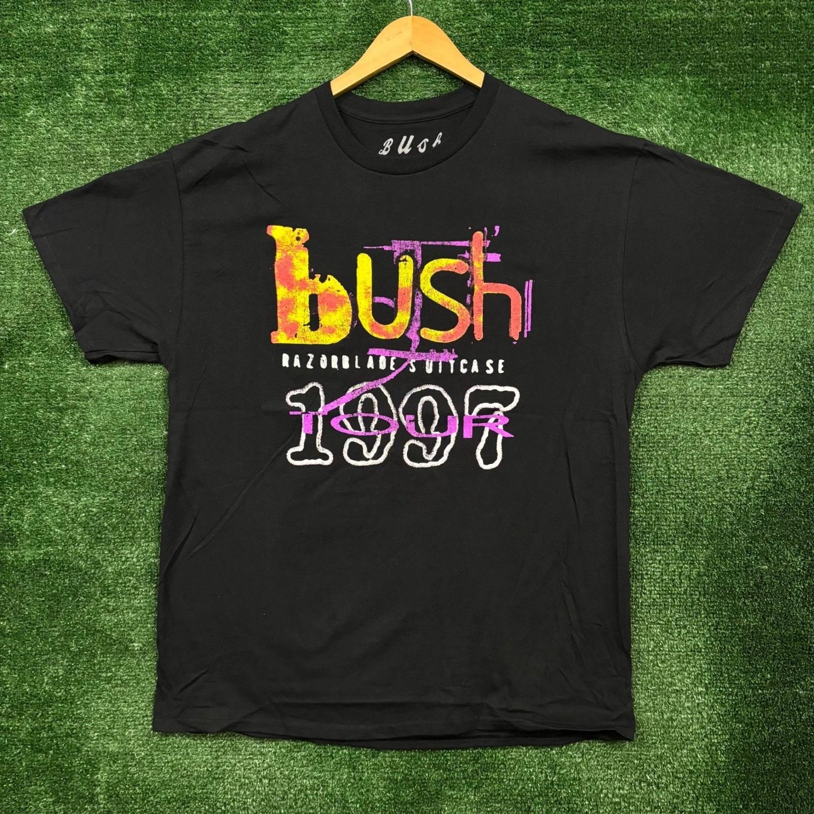 

Bush Razorblade Suitcase 1997 Rock Band T-shirt Size Extra Large L