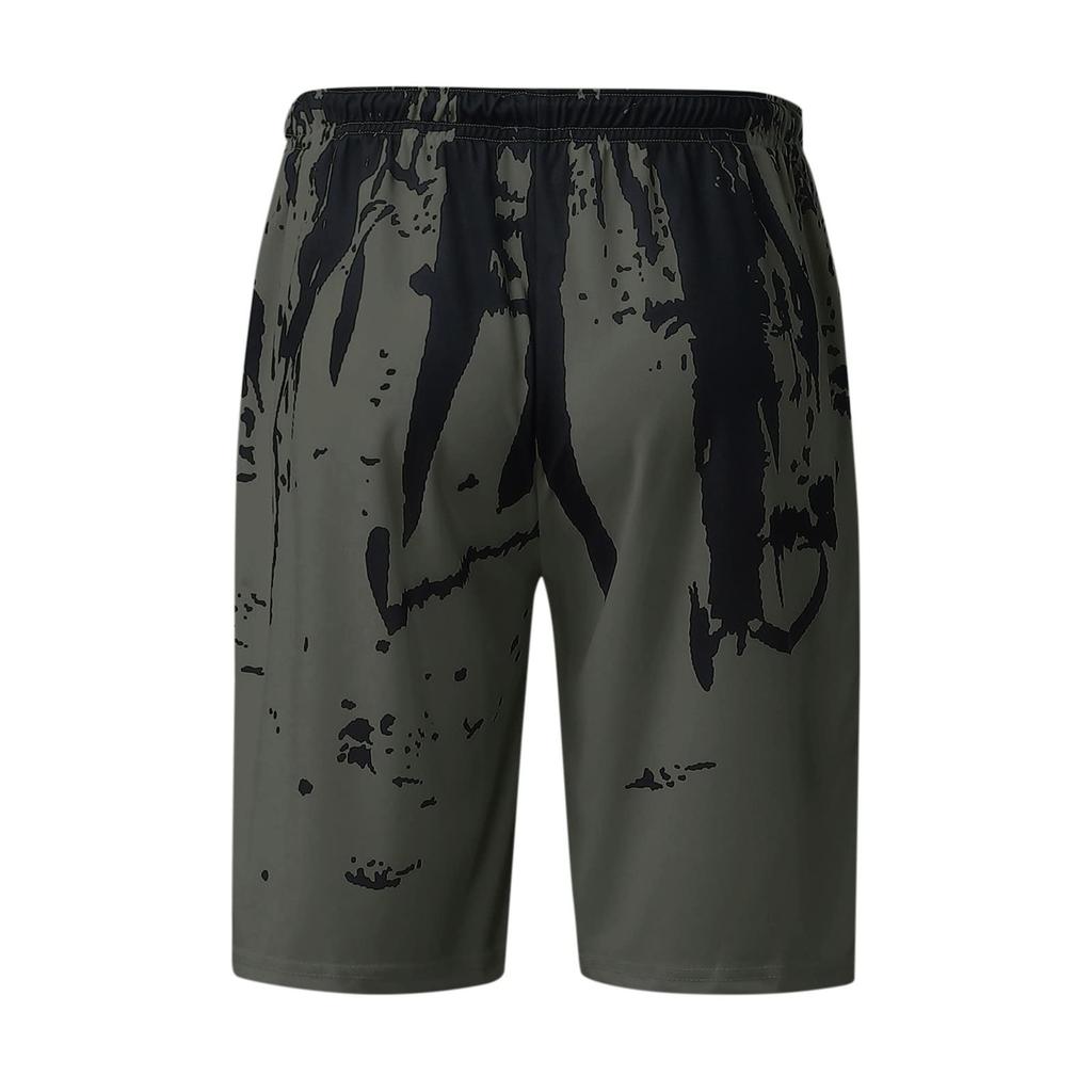 Herren Badehose Schnelltrocknend mit Kordelzug, Leichte Sommer Strandshorts, -Aktivierte Farbwechselnde Shorts