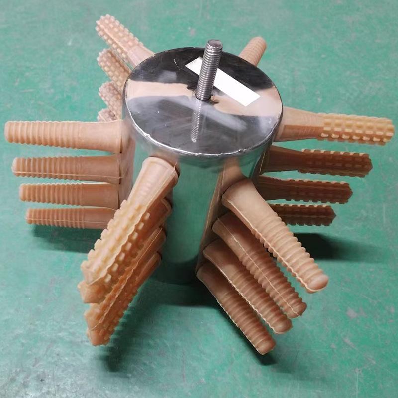 Macchina Spiumatrice Pollo 24 Dita Acciaio Inossidabile Robusta Rimozione Piume per Quaglia Anatra