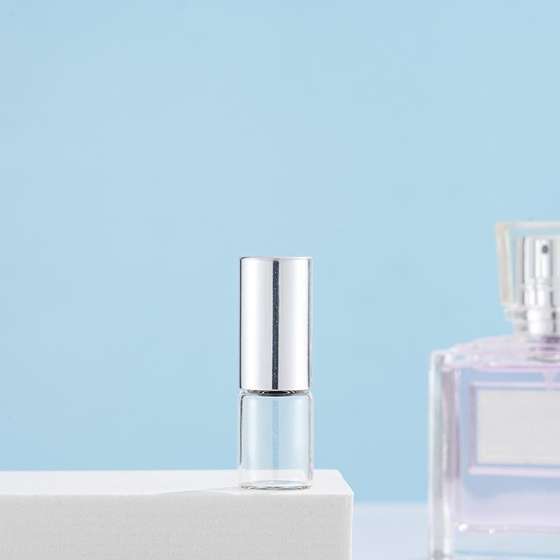 Transparent Glass Roller Bottles for Perfume and Essential Oils - 1ml, 2ml, 3ml, 5ml, 10ml