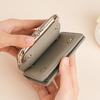 Nowy Damski Skórzany Krótki Portfel RFID Stylowy Zatrzask Portmonetka z Wielofunkcyjnymi Przegródkami Modny Damski Wizytownik