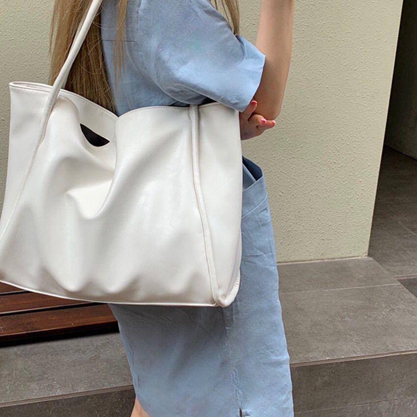 Tote Bag for Women Autumn Winter Korean Bag for Women Large Handheld Bag Niche Design Versatile Shoulder Casual Underarm Bag