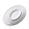 Zhi Shi Bone China Oval Steamed Fish Platter Set (2-Pack)