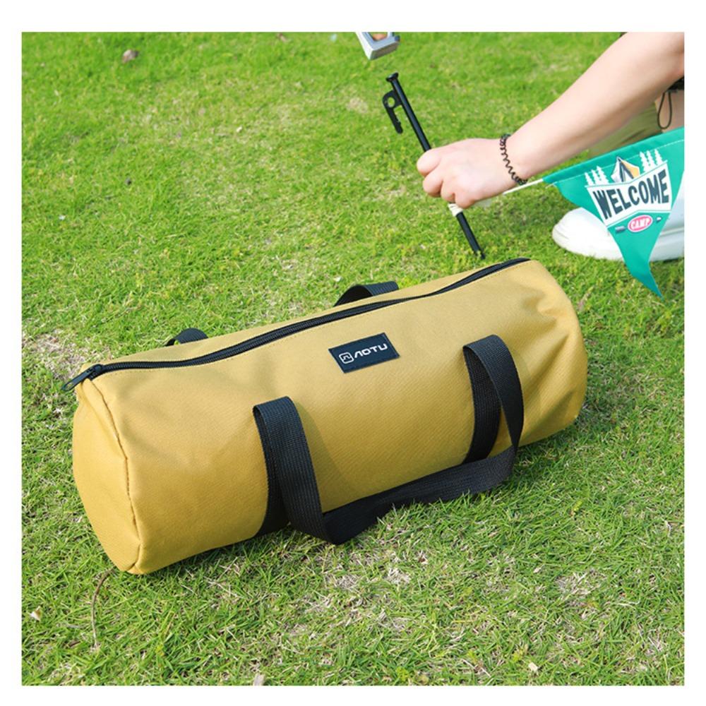 Double Layer Tent Storage Bag Tear Resistant Tent Pole Bag Tent Pegs Organizer  Hiking Trips