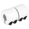D25 X L40 Clamping   Coupling Aluminum Alloy Shaft Coupling for Engraving Machine(D25*L40 Inner Hole 6.35 To 8 )