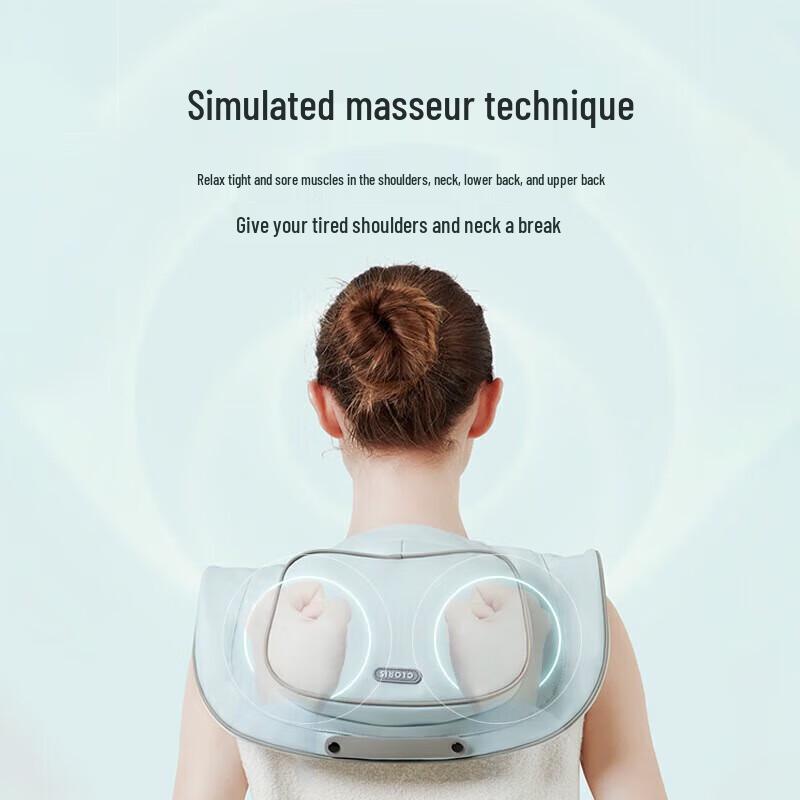 CLORIS Neck and Shoulder Percussion Massager with Heat