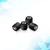 W1224Pcs Car Wolfsburg Badge Wheel Tires Valve Caps Tyre Valve Stem Covers For VW Volkswagen Touareg Tiguan Golf MK4 MK5 MK6 MK7