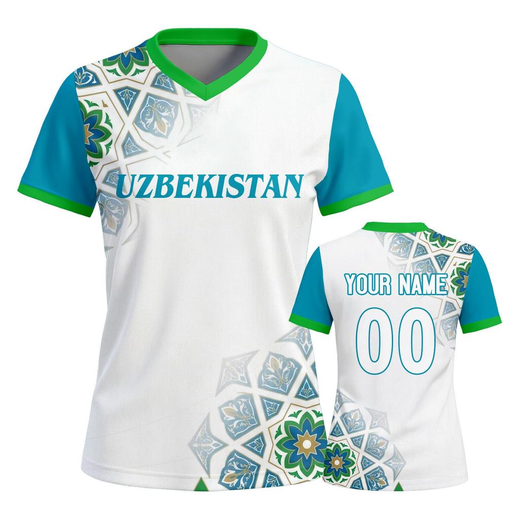 Women's Custom Soccer , Personalized Sports Top for Day, Short Sleeve Athletic Wear