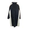 Bench Coat L Navy Cotton Filling Men's Used
